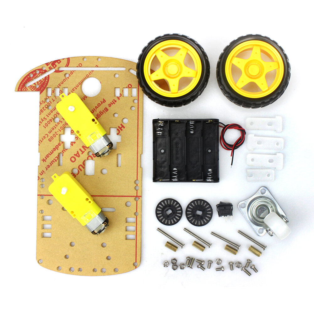 Avoidance Tracking Motor Smart Robot Car Chassis Kit Speed Encoder Battery Box 2WD 4WD Ultrasonic Module for Ardino Kit