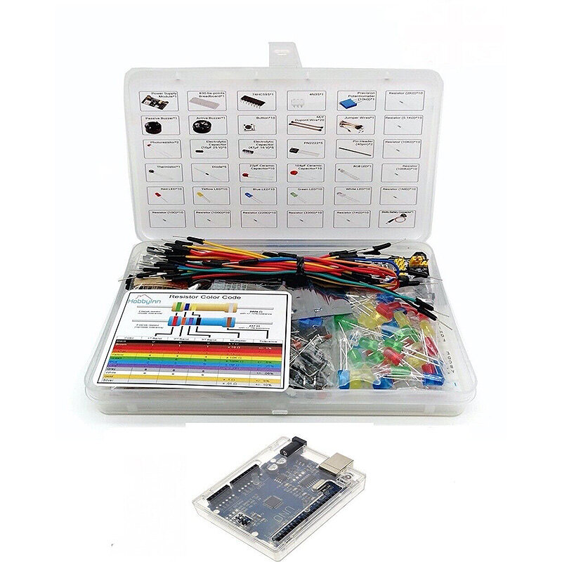 830-hole Breadboard for UN0 R3 Starter Kit with Mainboard DIY Electronic Kits