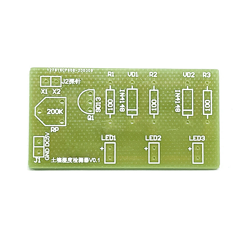 DIY Electronic Kit for Soil Moisture LED Light Detector