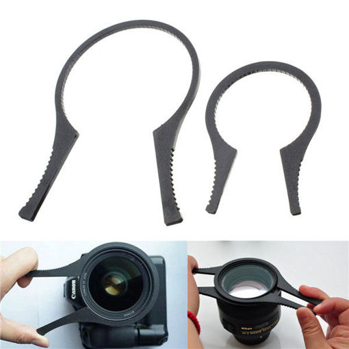 Immagine di 48-58mm/62-82mm Kood Filter Wrench Spanner Camera Lens Filter Removal Tool Black