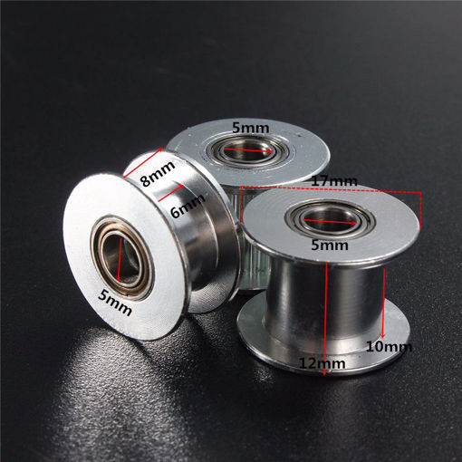 Picture of GT2 Aluminum Timing Idlers Pulley for DIY 3D Printer
