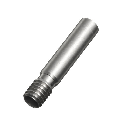 Picture of MK8 6mm Stainless Feeding Nozzle Throat 4.1MM Through Hole Without Teflon Tube For 3D Printer Parts