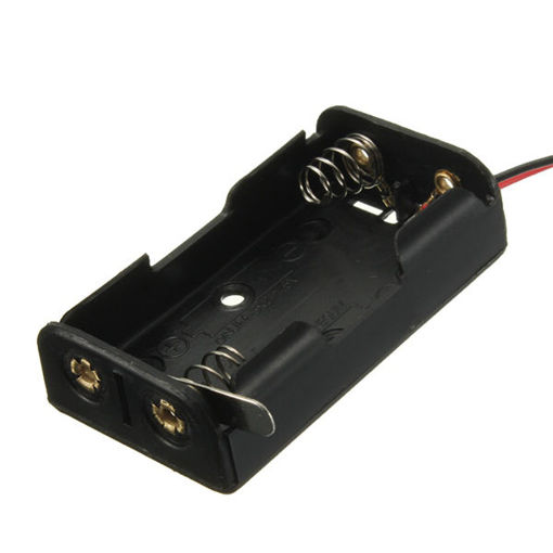 Picture of 3V Series Battery Case With Switch And Wired 2 x AA