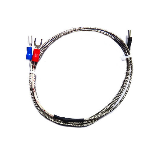 Picture of K Type Temperature Sensor 1M Cable 3x10x1000mm 0-600 Degree Thermocouple For 3D Printer