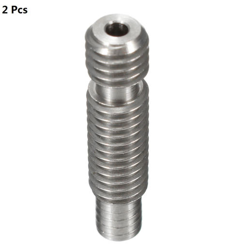 Picture of 2Pcs M6X25 Extruder Accessory 1.75mm Thread Nozzle Throat without Teflon Pipe For 3D Printer