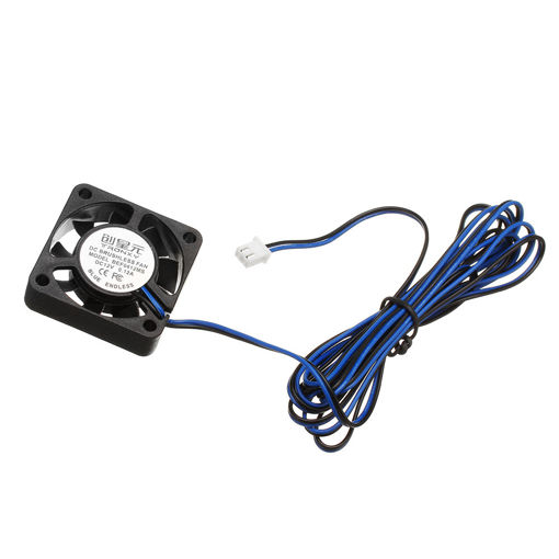 Immagine di TRONXY DC 12V 0.12A Blue 4010 Brushless Cooling Fan With 2M Cable For 3D Printer Part