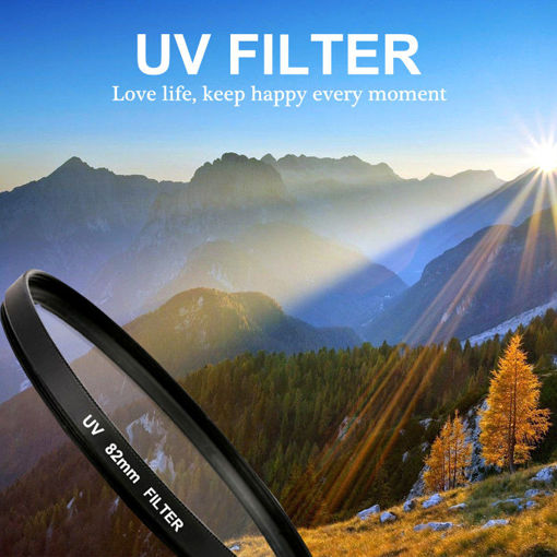 Picture of UV Ultra Violet Filter Lens Protector 52mm 55mm 58mm 62mm 67mm 72mm 77mm 82mm For Camera Canon Nikon