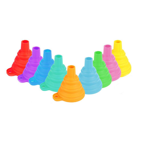 Picture of Reuse Silicone Folding Funnel For UV Resin Filament SLA /DLP 3D Printer Part
