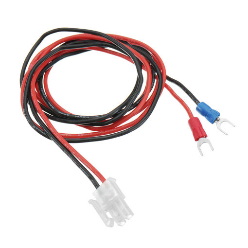 Picture of Lerdge 30/70/100cm 17AWG Heated Bed Line Hot Bed Wires Soft Silicone Power Cable For 3D Printer