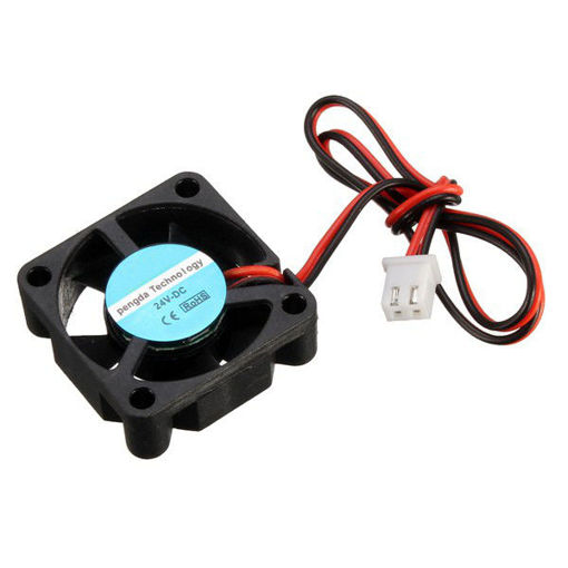 Immagine di DC 24V Cooling Fan 31mm Sleeve For DIY 3D Printer