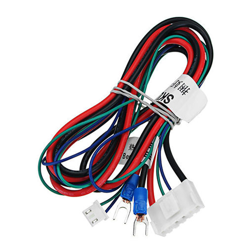 Immagine di Silicone Stranded Hotbed Heated Bed Wire Thermistor Power Cable For 3D Printer