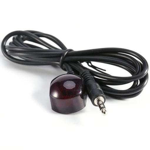 Picture of 3.5mm IR Infrared Emitter Remote Control Receiver Extension Cord Cable With LED Light