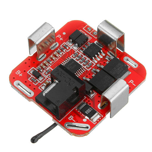 Picture of 4S 14.8V 16.8V Lithium Battery Protection Board For Power Tools Drill Straight