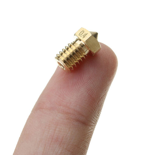 Picture of JGAURORA 1.75mm Filament 0.4mm Copper Nozzle for 3D Printer