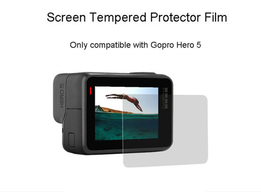 Immagine di Camera LCD Protector Screen Film Protective Accessory for Gopro Hero 5 with Cleaning Cloth