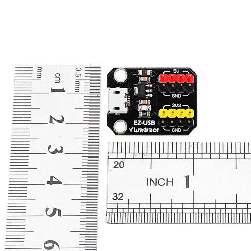 Picture of YwRobot USB Power Supply Module Micro USB Interface 3.3V 5V 1117 Chip