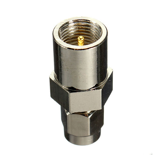 Picture of FME Male Plug to SMA Male Plug RF Coaxial Adapter Connector