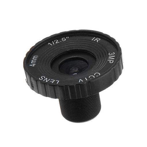 Picture of 3MP HD 4mm CCTV IR Lens for HD IP Cameras M12 Mount F1.2 Aperture 1/2.5