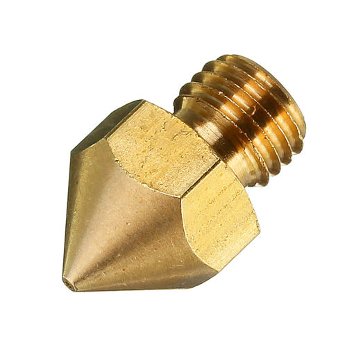 Immagine di 3pcs Creality 3D 0.4mm Copper M6 Thread Extruder Nozzle For CR-10S PRO 3D Printer Part