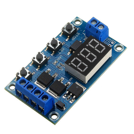 Picture of XY-J04 Trigger Cycle Time Delay Switch Circuit  Double MOS Tube Control Board Relay Module