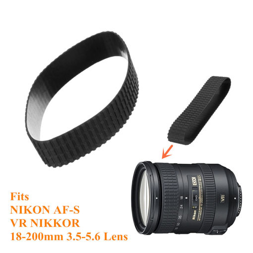 Picture of Zoom Rubber Ring Replace Part For Nikon AF-S VR NIKKOR 18-200MM f/3.5-5.6G Lens