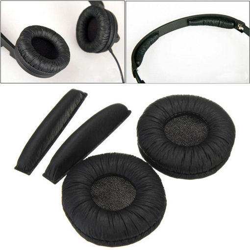 Picture of Replacement Ear-pads  With Headbrand Cushions For Sennheiser Headphone