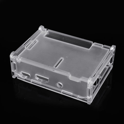Immagine di Transparent Light-weight Acrylic Case For Raspberry Pi 3 B+
