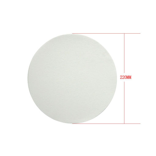 Immagine di 220*220*3mm Round Heated Bed Insulation Adiabatic Cotton for 3D Printer