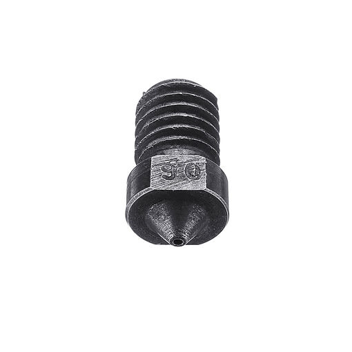 Picture of 3pcs 1.75mm 0.6mm V6 Hardened Steel Nozzle For J-Head Hotend Extruder 3D Printer Part