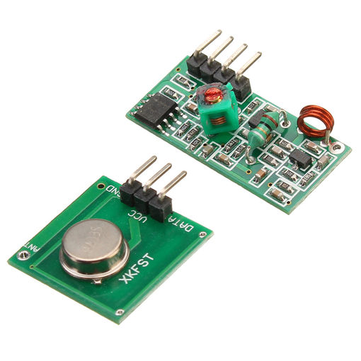 Immagine di 3pcs 433Mhz RF Decoder Transmitter With Receiver Module Kit For Arduino ARM MCU Wireless