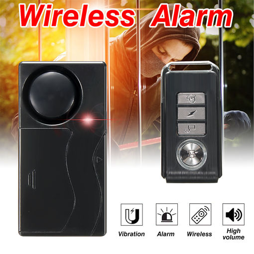Picture of Wireless Remote Control Magnetic Sensor Door Window Home Security Burglar Alarm