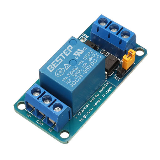 Immagine di 3pcs BESTEP 1 Channel 5v Relay Module High And Low Level Trigger For Arduino