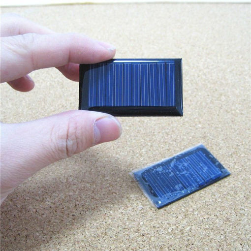 Picture of 10Pcs 5V 30mA 53X30mm Micro Mini Small Power Solar Cells Panel For DIY Toy