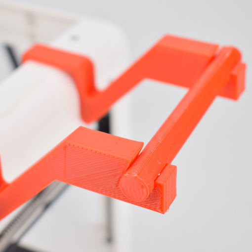 Picture of Easythreed Orange Plastic Filament Bracket Set for NANO 3D Printer