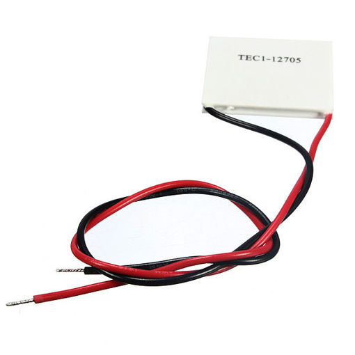 Picture of 3pcs TEC1-12705 Heat Sink Thermoelectric Cooler Cooling Peltier Plate Module 40 x 40mm