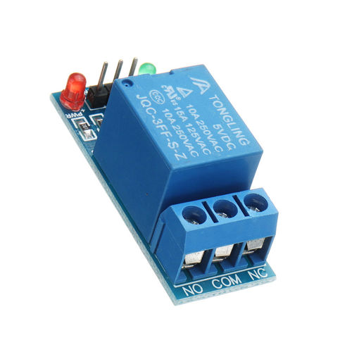 Picture of 10pcs 5V Low Level Trigger One 1 Channel Relay Module Interface Board Shield DC AC 220V