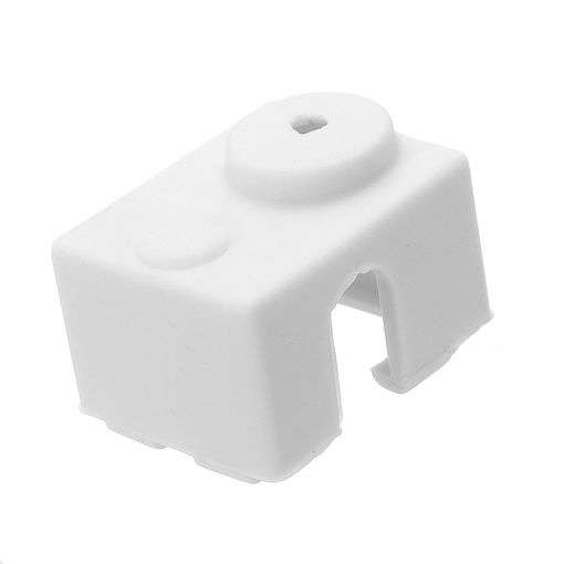 Immagine di 5pcs White Universal Hotend Block Insulation Sock Silicone Case For 3D Printer