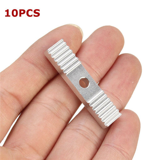 Immagine di 10PCS 2GT Timing Belt Aluminum Fixed Piece Stator For Synchronous 3D Printer