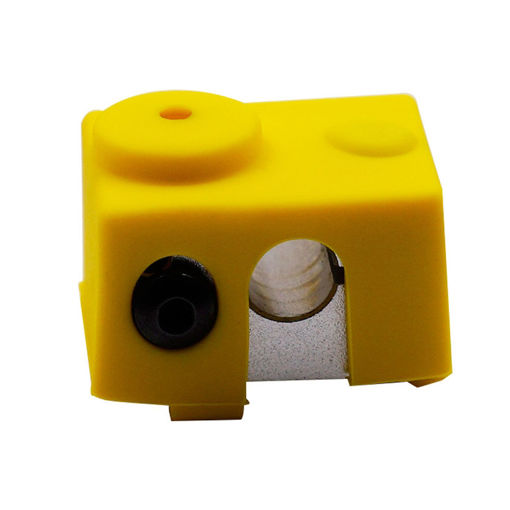 Picture of 5pcs Yellow Universal Hotend Block Insulation Sock Silicone Case For 3D Printer
