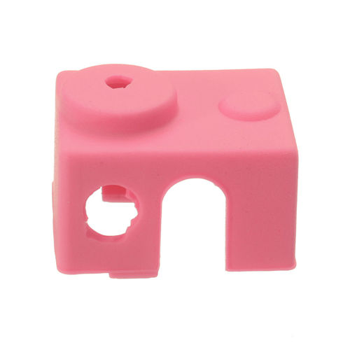 Picture of 5pcs Pink Universal Hotend Block Insulation Sock Silicone Case For 3D Printer