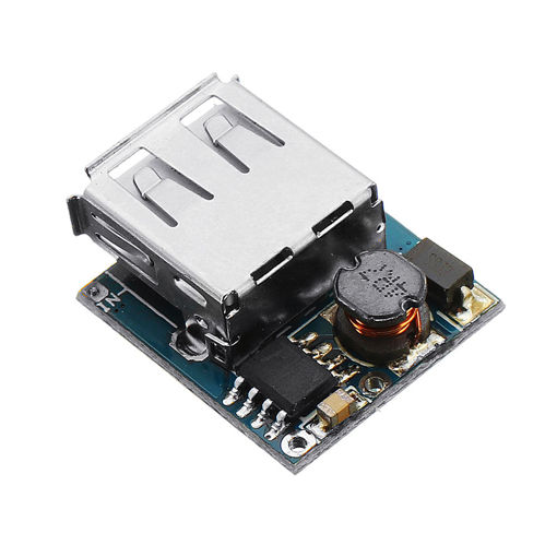 Immagine di 5pcs 5V Lithium Battery Charger Step Up Protection Board Boost Power Module Power Bank Charger Board
