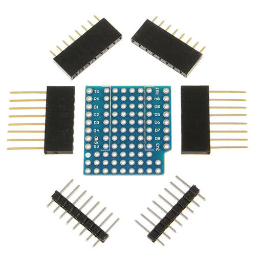 Picture of 20Pcs LILYGO ProtoBoard Shield Expansion Board For D1 Mini Double Sided Perf Board Compatible