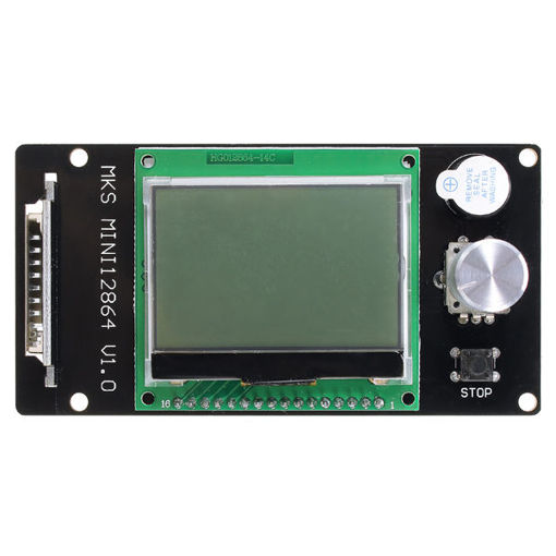 Picture of MKS Mini 12864LCD Controller Stand Inserted SD Card For 3D Printer Marlin