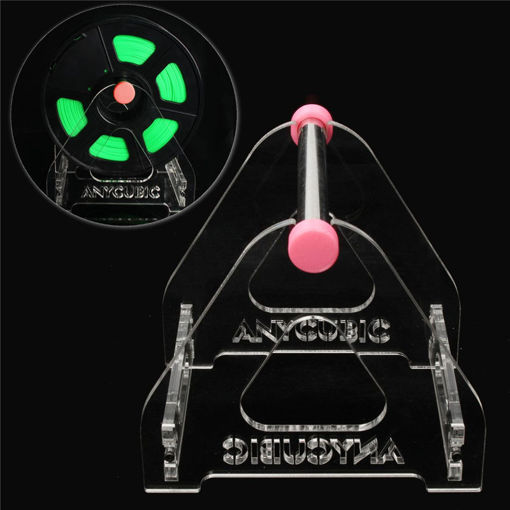 Immagine di Acrylic Triangle Bracket Filament Holder For 3D Printer Accessories