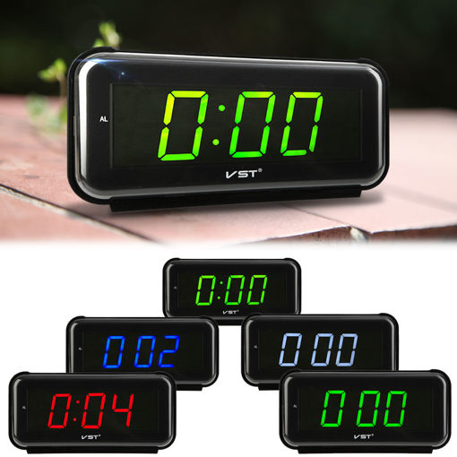 Immagine di VST-806 LED Alarm Clock Timer 1.8 Inch Display 24-Hour System Fashion Multi-function