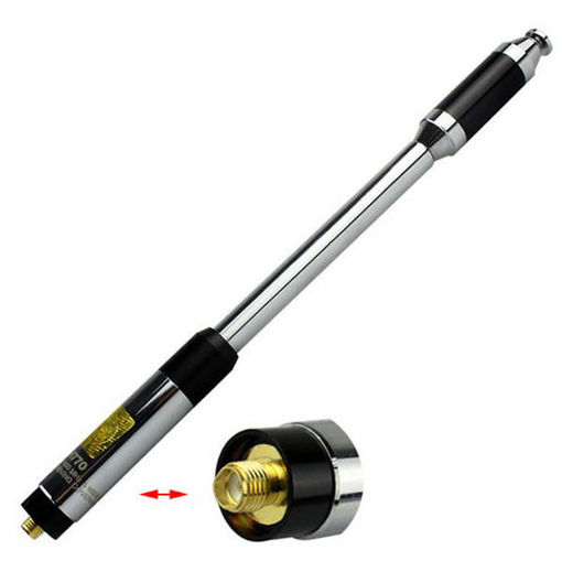 Picture of RH770 20W SMA-F Telescoping Dual Band Radio Antenna for Walkie Talkies
