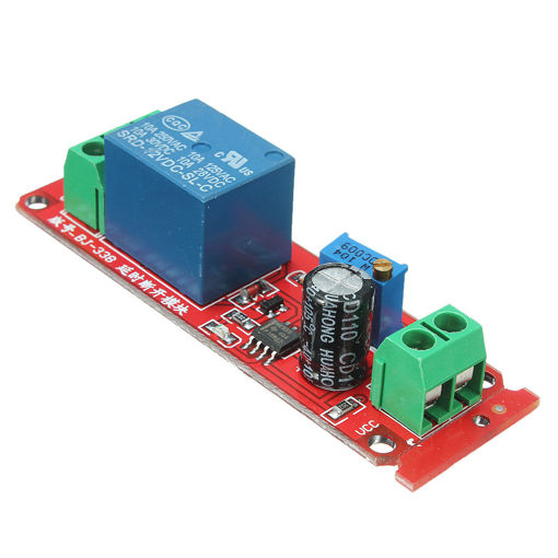 Immagine di 10Pcs 12V NE555 Oscillator Delay Timer Switch Module Adjustable 0-10 Second