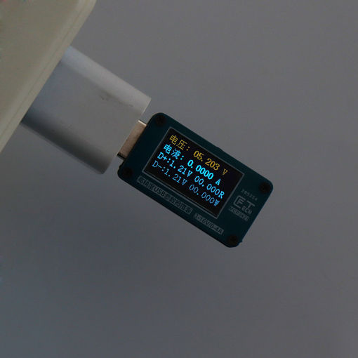 Immagine di 0.96 OLED Display USB Voltmeter Ammeter Voltage Current Meter 3-16V 4A