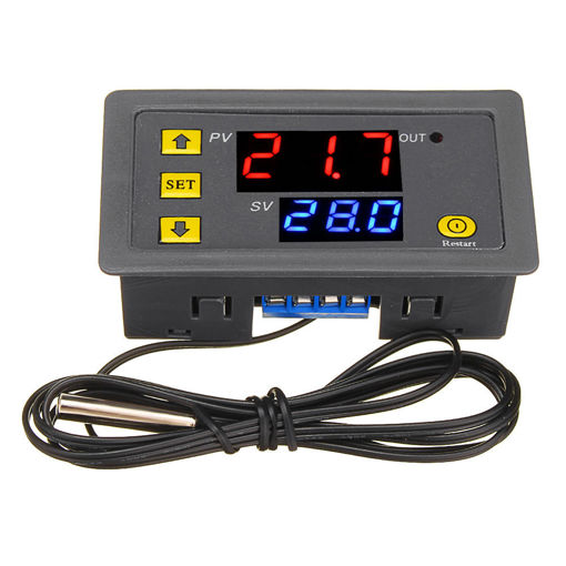 Picture of W3230 AC110V-220V 20A LED Digital Temperature Controller Thermostat Thermometer Temperature Control Switch Sensor Meter