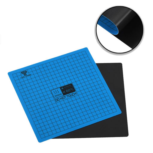 Picture of 310*310mm Flexible Magnetic Heated Bed Sticker With Back Glue & Ruler fo 3D Printer